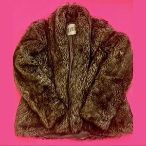 BB Dakota Faux Fur Vintage Style Jacket